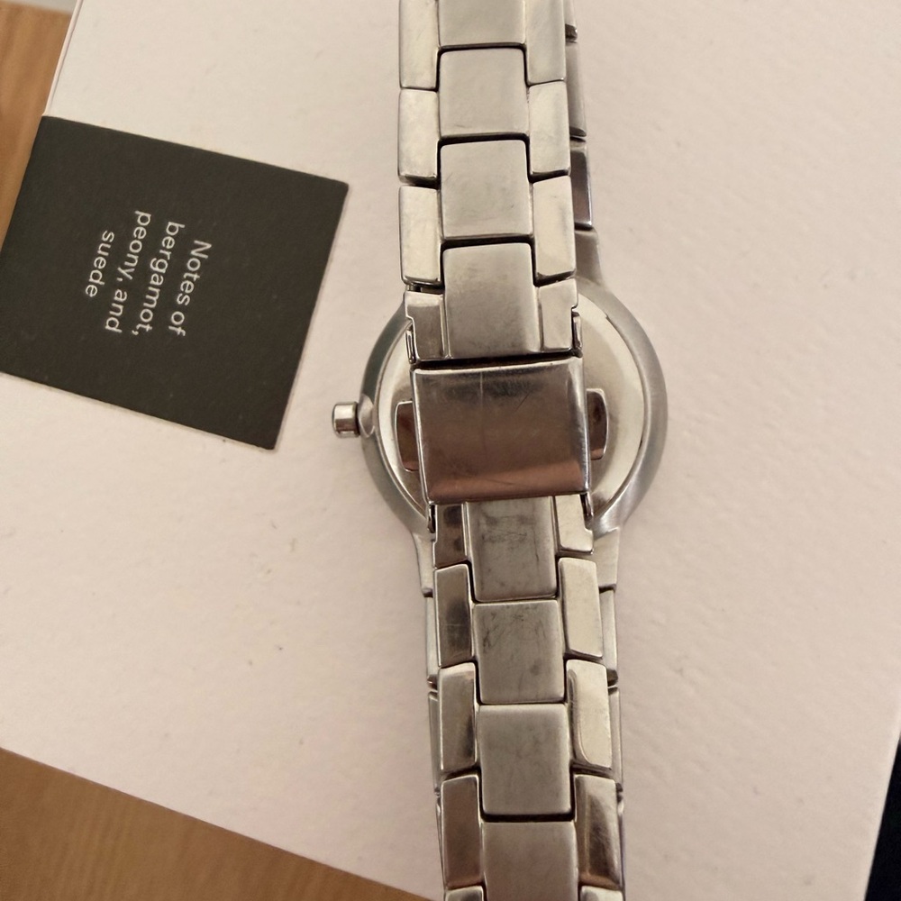 Skagen Silver Watch with Crystal Accents - Picture 2 of 2